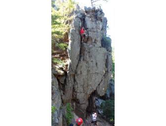 Climb Every Mountain: Intro to Rock Climbing for Two at the Delaware Water Gap in PA