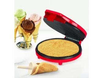 Delicious Delights: Waffle Cone Maker & Ice Cream Maker