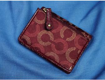 Classic in Coach: Vintage Burgundy Coach Wallet