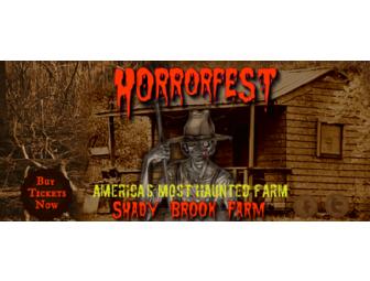 Afraid of the Dark? 4 Passes to Shady Brook Farm's Fall HorrorFest in Bucks County, PA