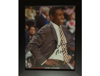 Awesome Avery: Autographed photo of Brooklyn Nets Head Coach Avery Johnson