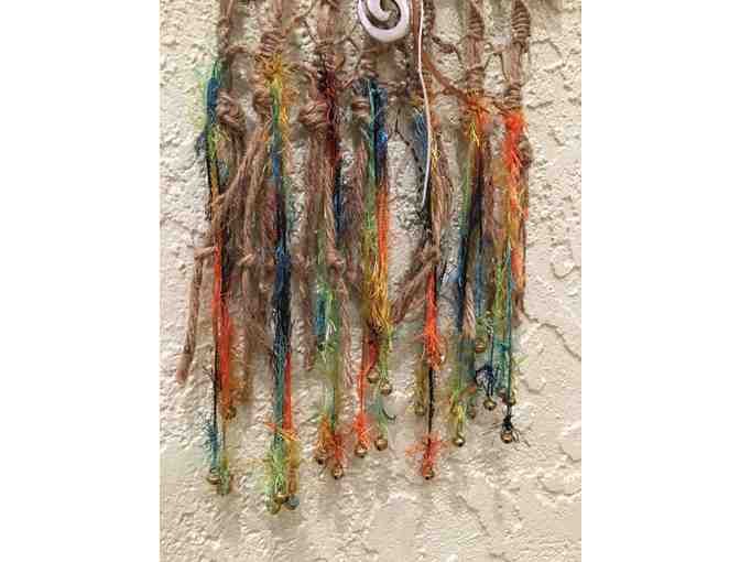 Beaded Macrame Wall Hanging