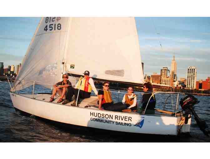 Sunset Sail for Two Along the Hudson