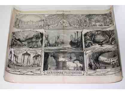 1859 Christmas Pantomimes Printout from The Illustrated London News