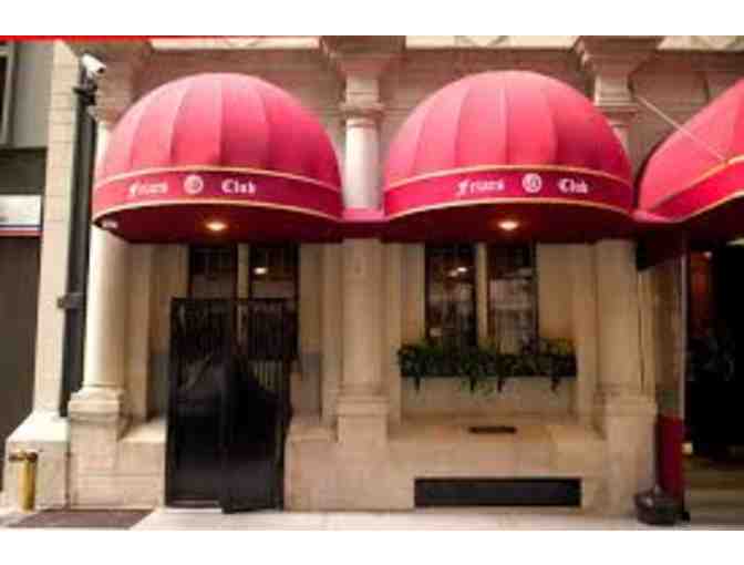 No Joke: Lunch at the Friars Club for You and Three Guests