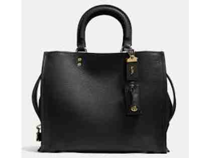 Go Rogue With This Coach Leather Handbag