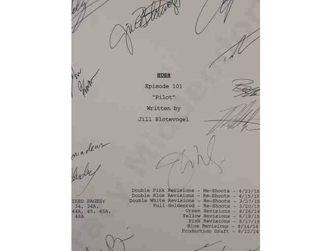 Autographed Script from MTV's Scream