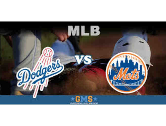 Two Tickets to NY Mets vs LA Dodgers - Photo 1