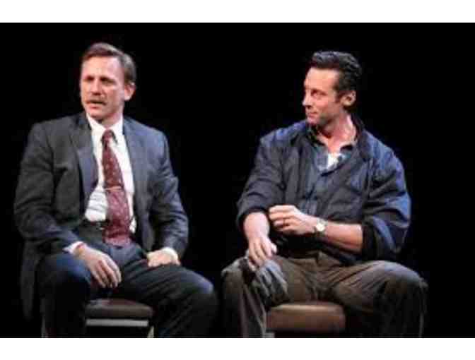 Framed Poster for Broadway's A Steady Rain Autographed by Hugh Jackman and Daniel Craig