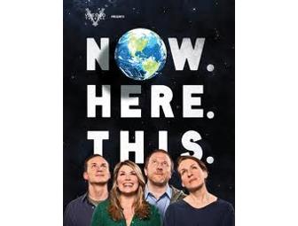 Two (2) Tickets to 'Now.Here.This.' at Vineyard Theater AND a $50 Gift Card to City Crab