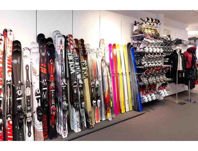 Ski Rentals for 2 adults and Paddleboard Rentals for 2 from Willards Sports in Tahoe City