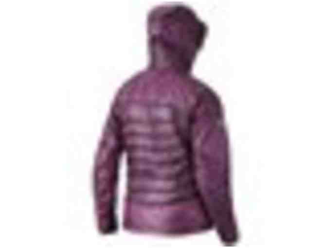Berghaus women's Asgard Hybrid Hydrodown & Hydroloft Jacket, size Medium in Dark Purple