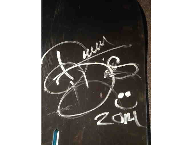Burton Snowboard Easy Livin signed by Danny Davis 155 with Grateful Dead Graphics