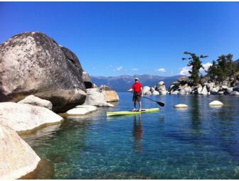 One Hour Board and Paddle Rental with Lesson