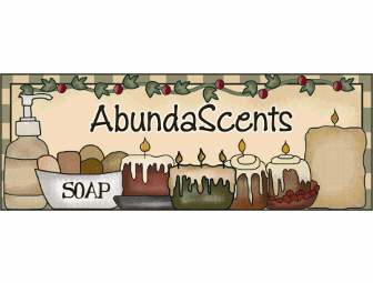 Pamper yourself with AbundaScents homemade candles and soaps