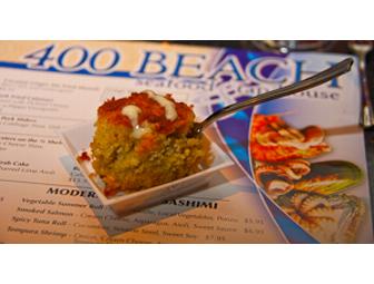 Date Night at the Theatre - Dinner at 400 Beach & American Stage Tickets for Two