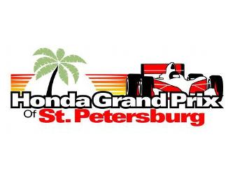 Honda Grand Prix of St. Petersburg 2012 Autographed Poster