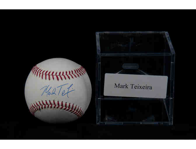 New York Yankees Mark Teixeira Autographed Baseball