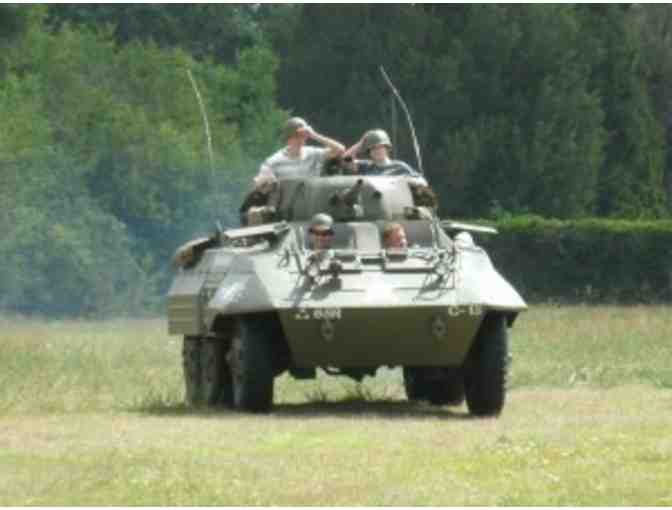 Armed Forces History Museum tickets & WWII M8 reconnaissance vehicle ride