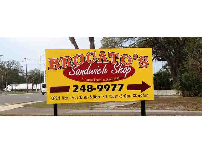 Brocato's Sandwich Shop Gift Certificate