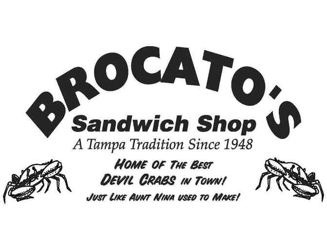 Brocato's Sandwich Shop Gift Certificate