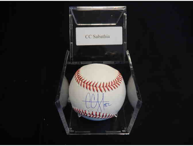 New York Yankees #52 C.C. Sabathia Autographed Baseball