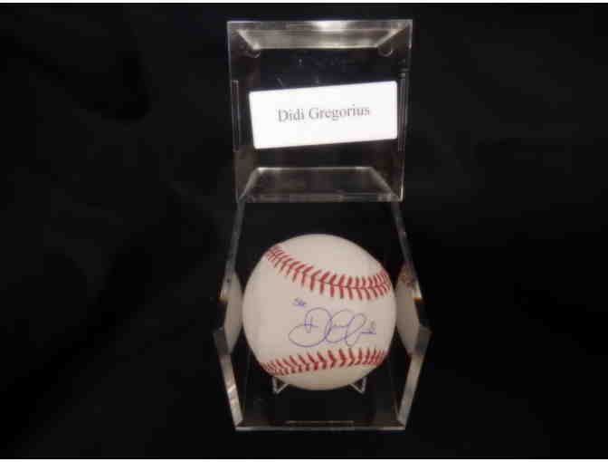 New York Yankees #18 Didi Gregorius Autographed Baseball