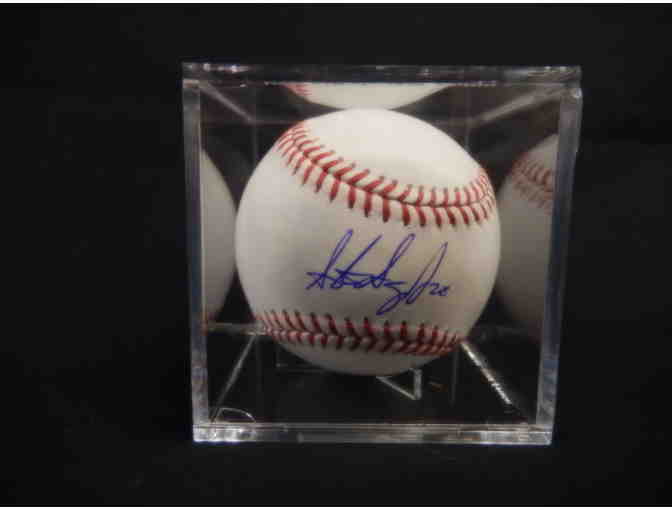 Tampa Bay Rays #20 Steven Souza Jr. Autographed Baseball