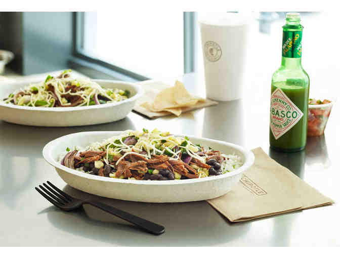 Chipotle Mexican Grill Dinner for Four