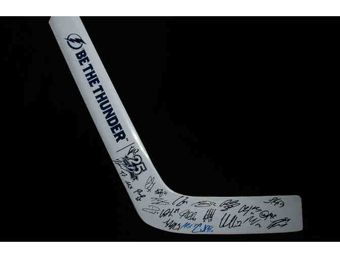 Tampa Bay Lightning Team Autographed Stick