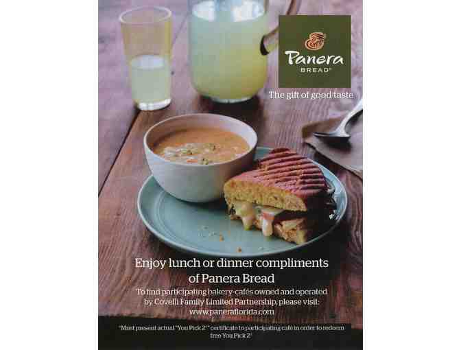 Panera Bread 'You Pick Two' Gift Certificates