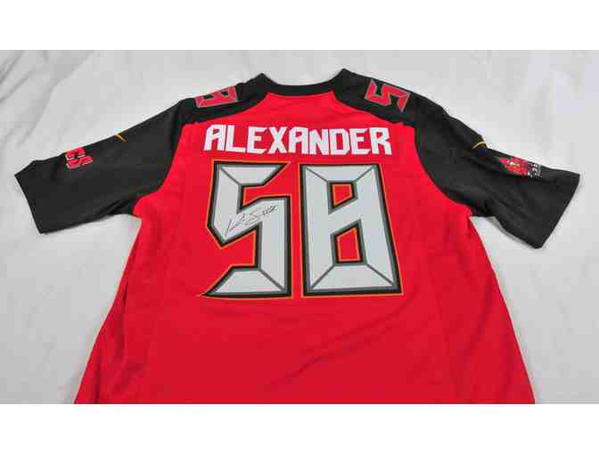 Tampa Bay Buccaneers #58 Kwon Alexander Autographed Jersey