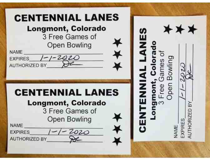 9 Games of Open Bowling - Centennial Lanes - Photo 1