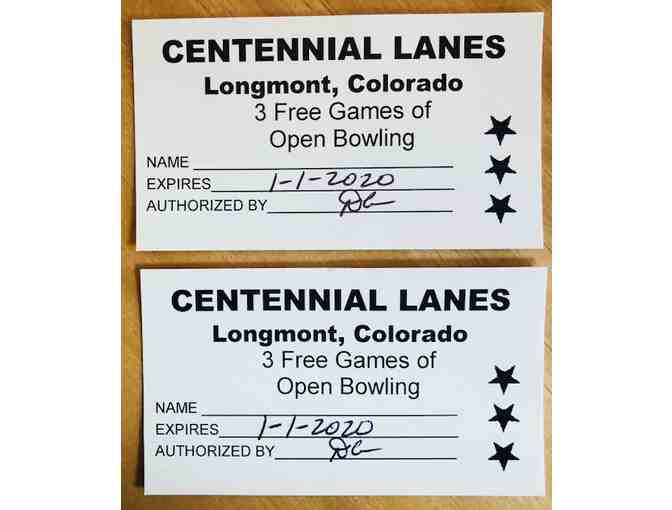 6 Games of Open Bowling - Centennial Lanes - Photo 1