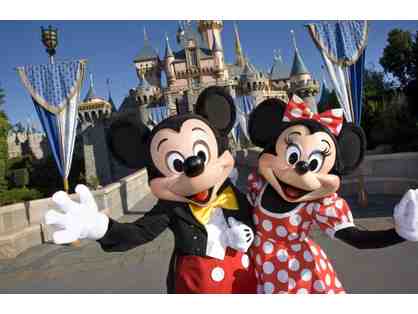 Disneyland California Theme Parks 4 One-Day Park Hopper Tickets