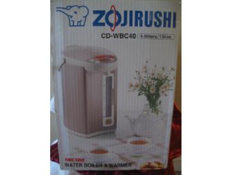 Zojirushi Water Boiler/Warmer & Barron's 'The Tea Box'Discovery Guid