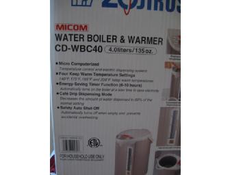 Zojirushi Water Boiler/Warmer & Barron's 'The Tea Box'Discovery Guid