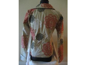 Embroidered Sweater Jacket by Elaris Designs