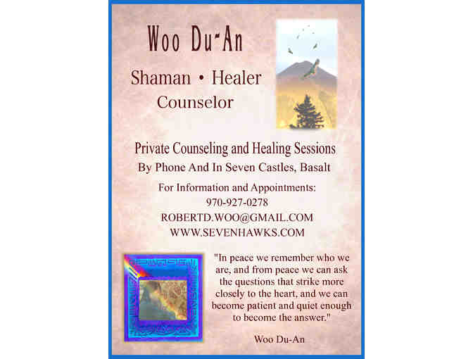 SHAMANIC HEALING PACKAGE | 3-Hour Session, Book & 'Traveler' CD