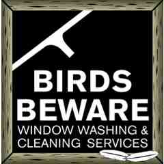 Birds Beware Window Washing