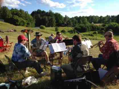 Performance/Background Music by the Monadnock Brass Quintet