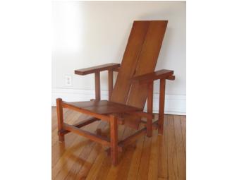 2 Outdoor Redwood Rietveld Chairs