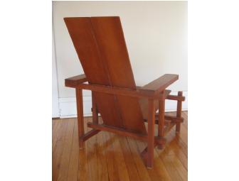 2 Outdoor Redwood Rietveld Chairs