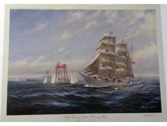 Signed, limited edition Charles Lundgren watercolor prints, 24' x 36'