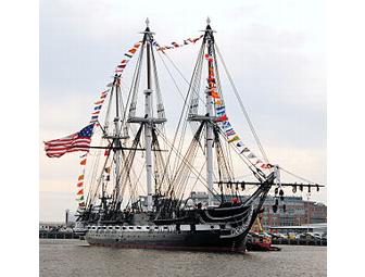 Two Tickets to July 4, 2012 USS Constitution Turnaround Cruise and commemorative medallion
