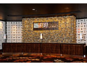 Dinner for Two at Mohegan Sun's Seasons Restaurant