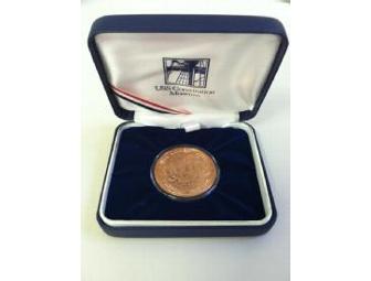 Two Tickets to July 4, 2012 USS Constitution Turnaround Cruise and commemorative medallion