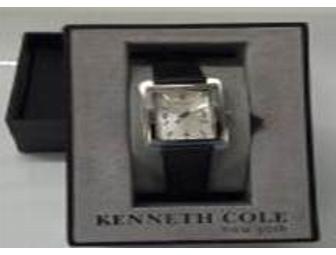 Kenneth Cole Women's Watch and Puppy Nose-Soft Leather Wallet