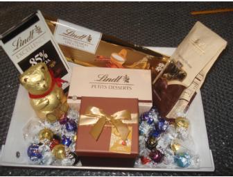 For Chocolate Lovers--a Lindt designer gift basket!