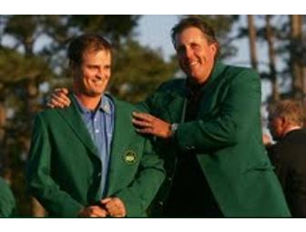 Two badges to any one day of the 2013 Masters Golf Tournament